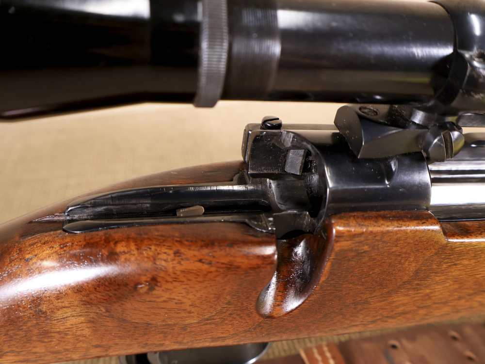 Mauser Werke AG Banner Sporterized 8mm Mauser Bolt-Action Rifle 1941 WaA135-img-43