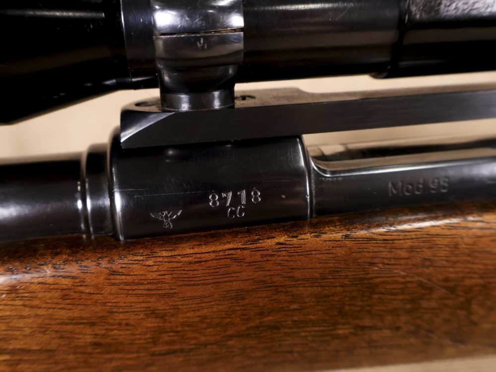 Mauser Werke AG Banner Sporterized 8mm Mauser Bolt-Action Rifle 1941 WaA135-img-27