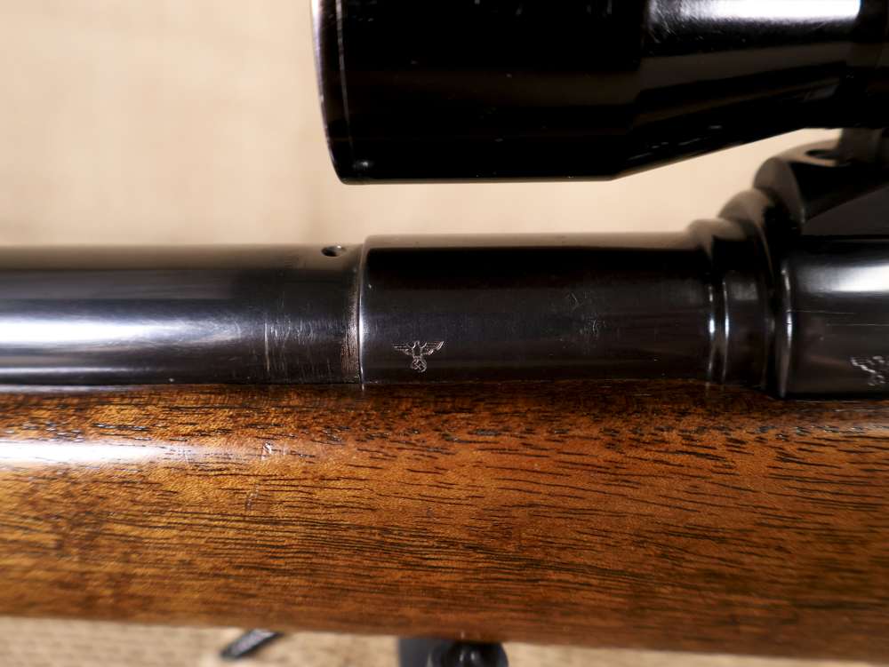 Mauser Werke AG Banner Sporterized 8mm Mauser Bolt-Action Rifle 1941 WaA135-img-26