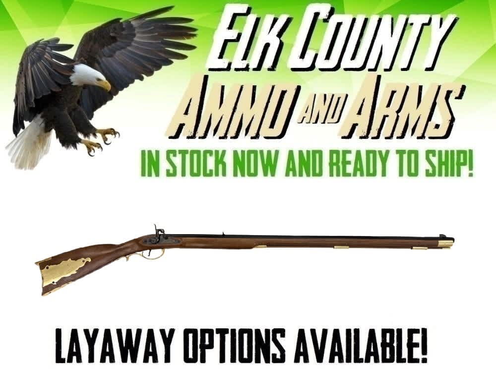 Taylor's & Co. Kentucky Percussion Rifle .32 Caliber 35.56" Walnut 210049-img-0