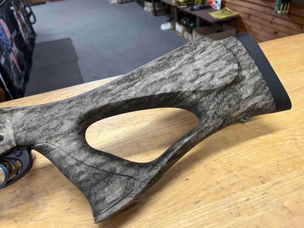 Remington 870 Super Mag Thumbhole Stock Bottomlands Camo -img-15