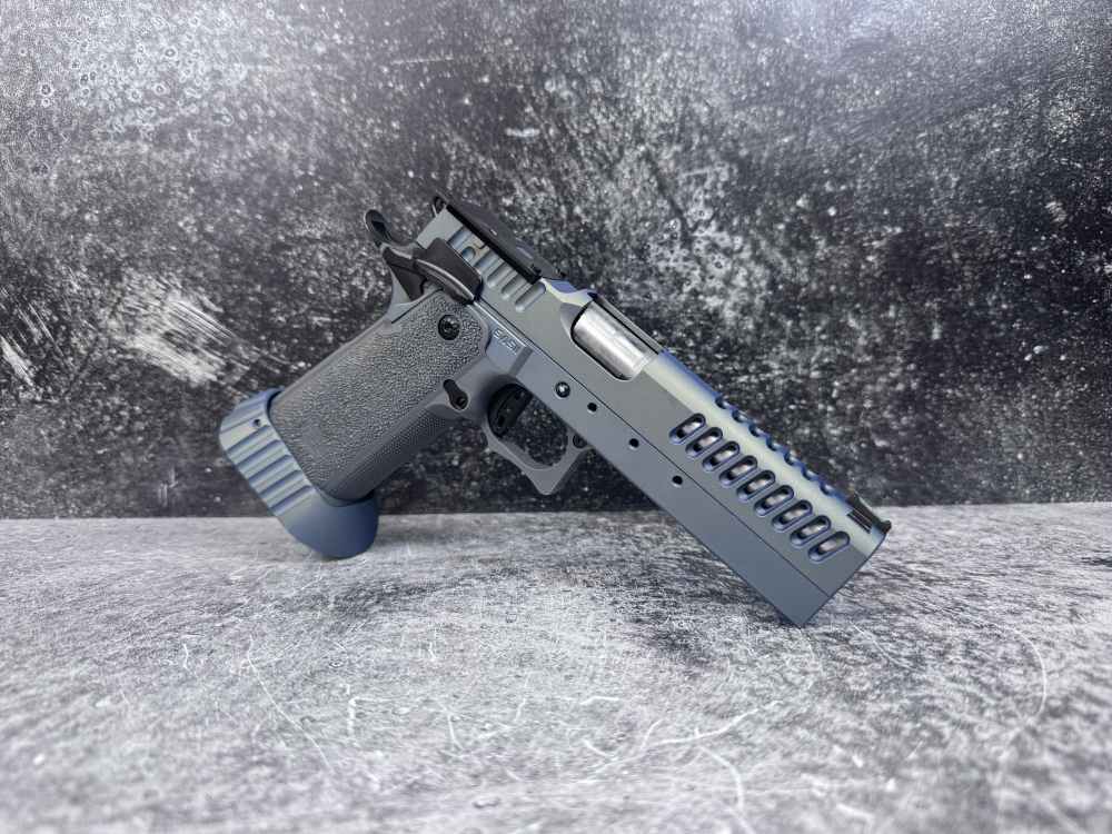BUL Armory SAS II BLAZE (2026) 9MM 5'' Blue Cerakote 3 Mags No Reserve-img-1