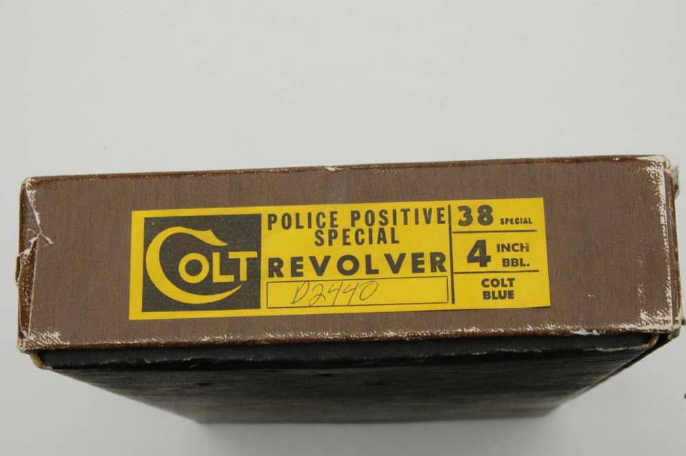 Colt Police Positive Special .38 Spl. 1972 mfg. Stunning! MIB NO RES.-img-6