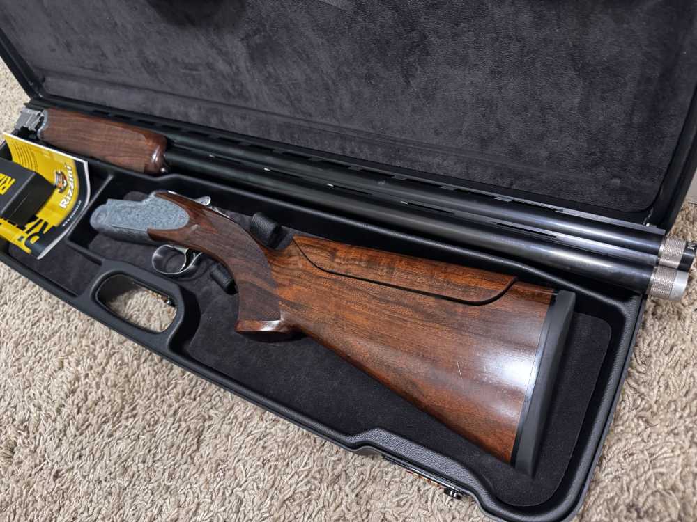Rizzini S2000 12 Guage Great Wood 32" 12GA ADJ COMB  Like new in case-img-0