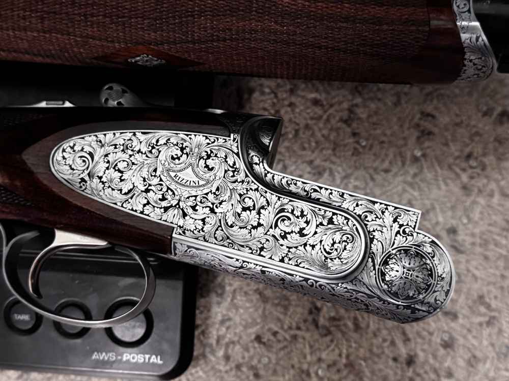 Rizzini S2000 12 Guage Great Wood 32" 12GA ADJ COMB  Like new in case-img-5