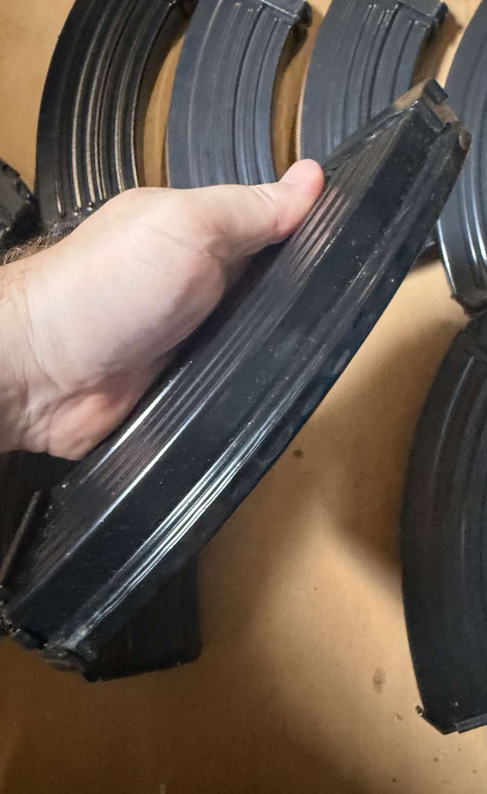Great original Vz 58 rifle magazine (5) 30 rounds Czech -img-4