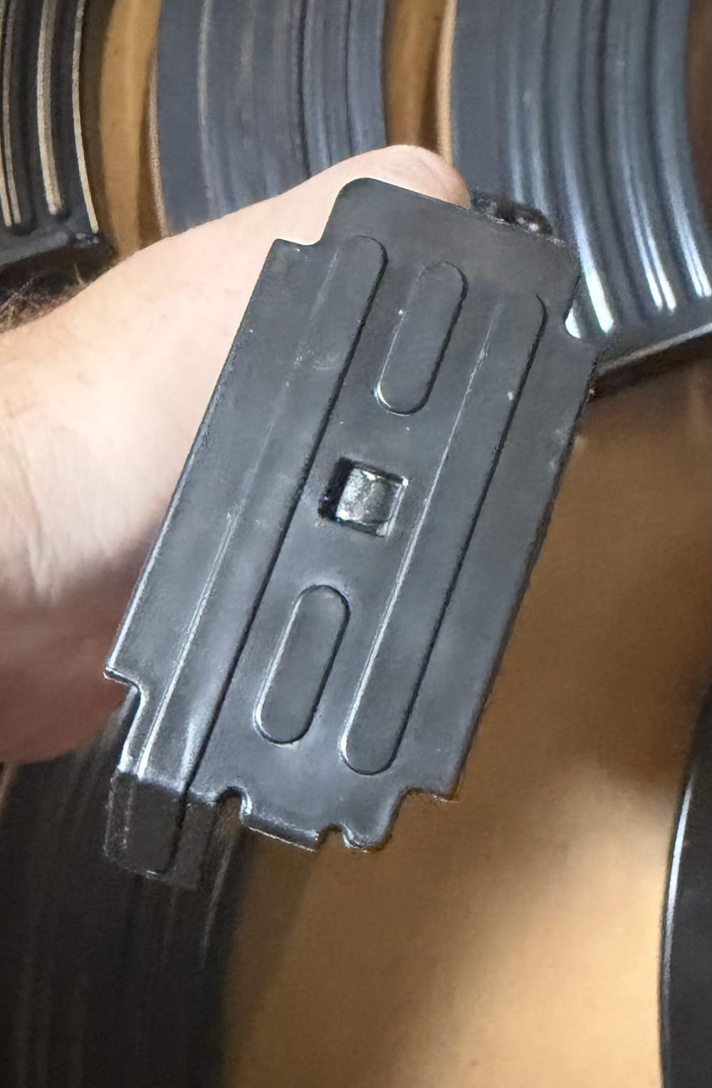 Great original Vz 58 rifle magazine (5) 30 rounds Czech -img-3