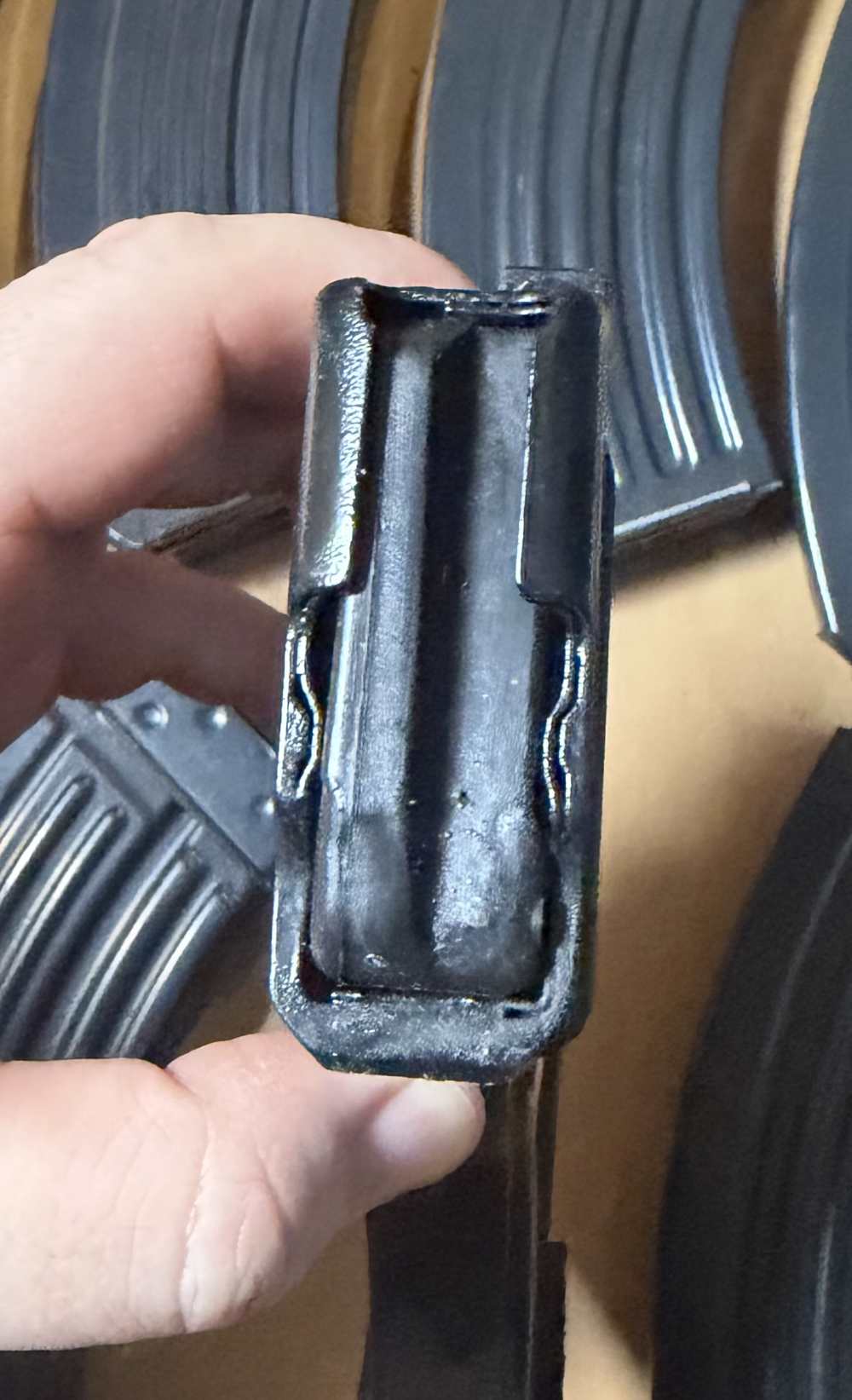 Great original Vz 58 rifle magazine (5) 30 rounds Czech -img-2