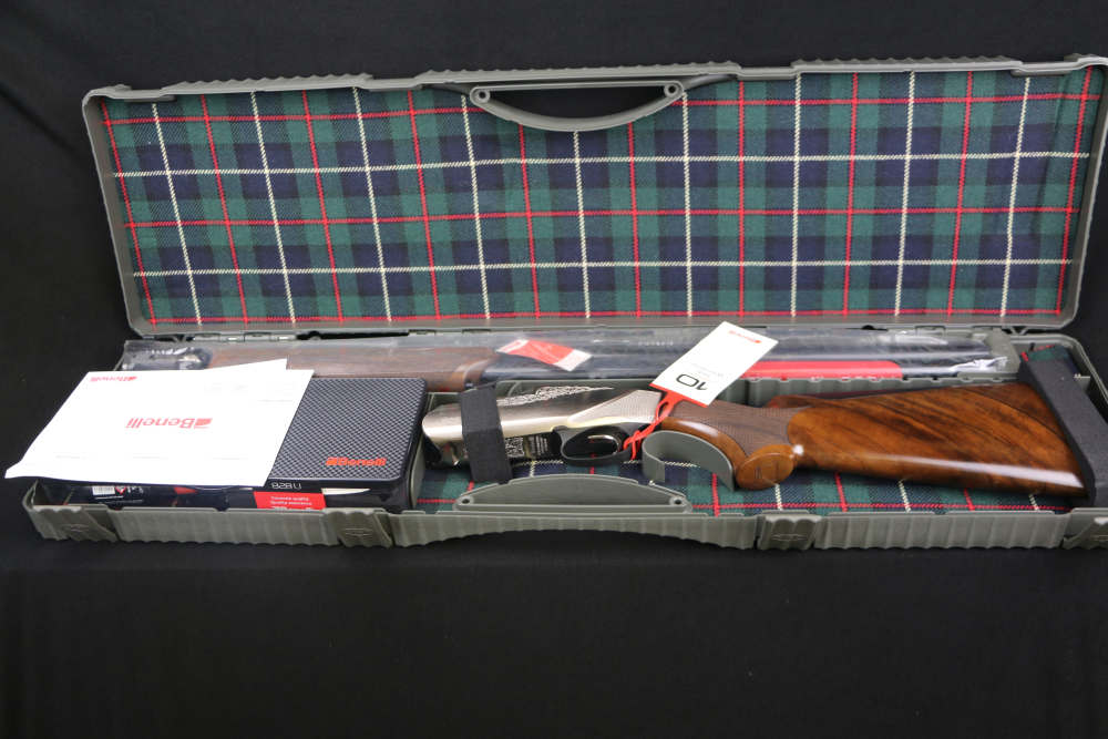 Benelli 828U Shotgun 10706, 12 Ga, 30", 3" Chmbr, Nickel-Plated, NIB-img-21