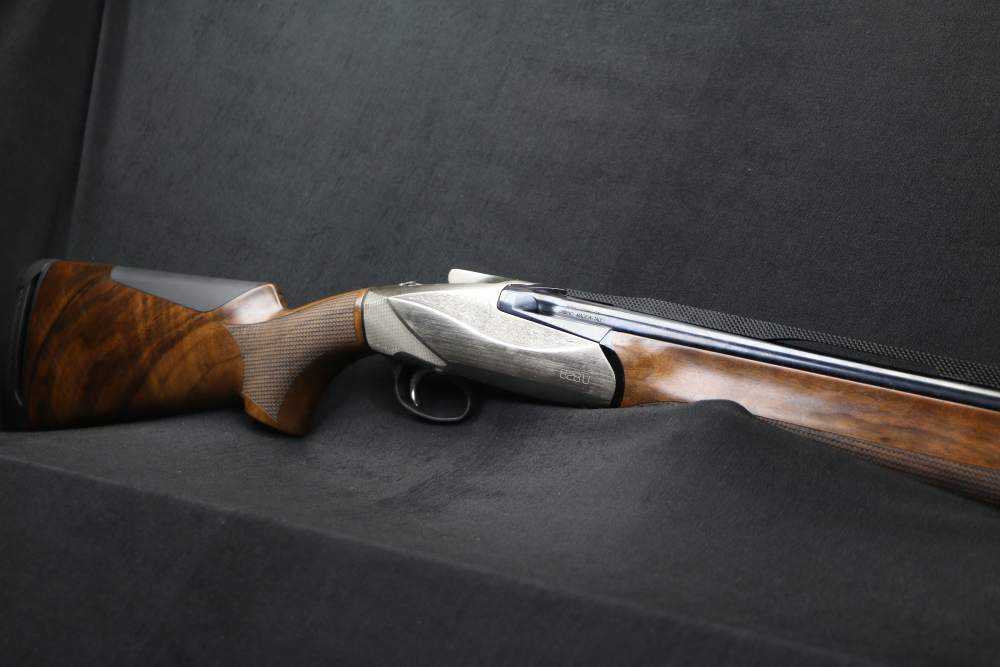Benelli 828U Shotgun 10706, 12 Ga, 30", 3" Chmbr, Nickel-Plated, NIB-img-9