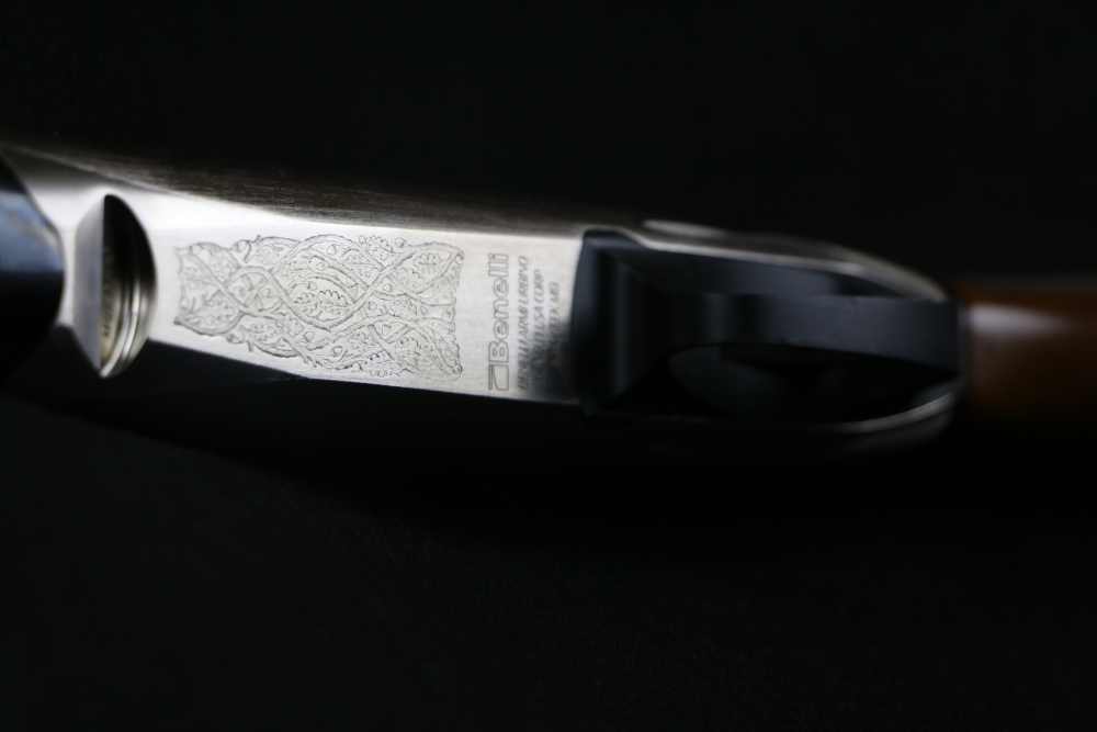 Benelli 828U Shotgun 10706, 12 Ga, 30", 3" Chmbr, Nickel-Plated, NIB-img-18