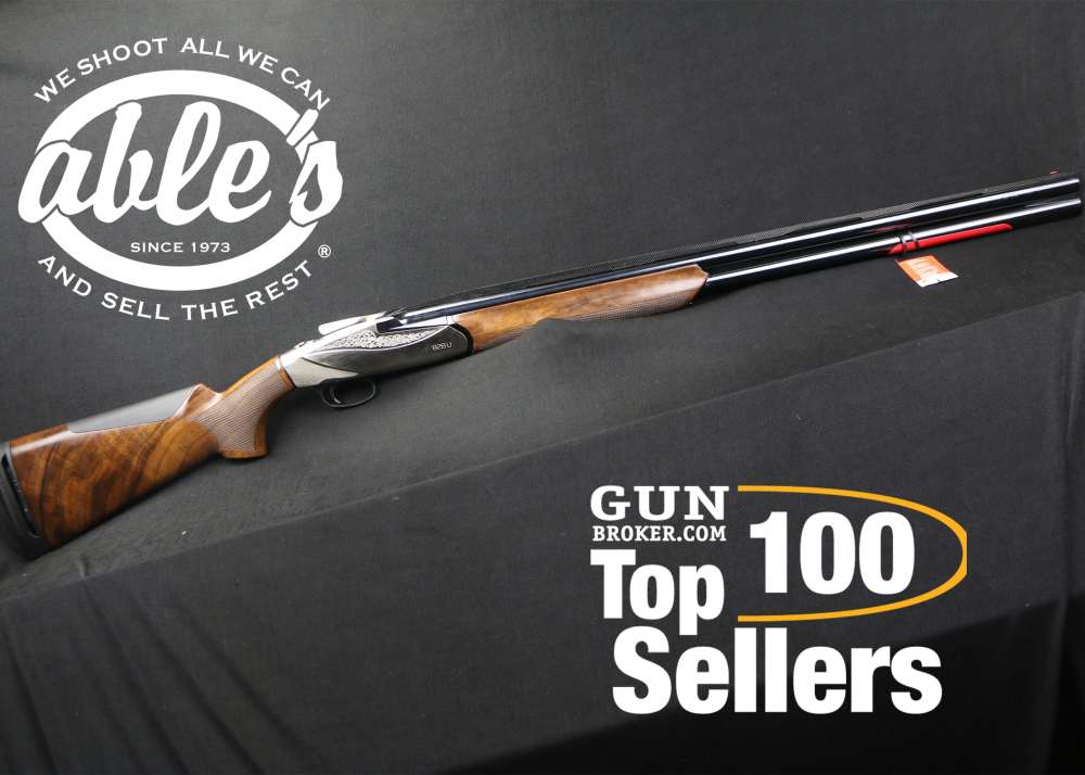 Benelli 828U Shotgun 10706, 12 Ga, 30", 3" Chmbr, Nickel-Plated, NIB-img-0