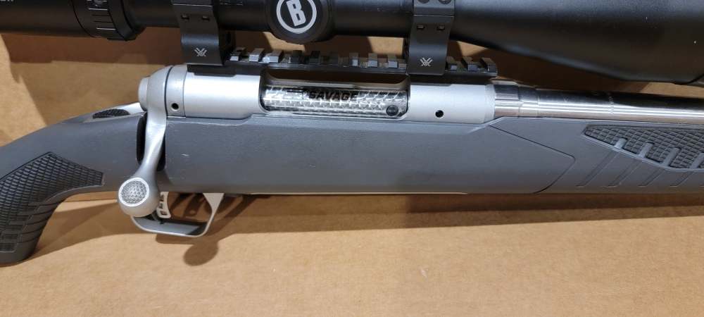 Savage 110 Storm 243 Win 22" Criterion Stainless Barrel Bushnell ENGAGE -img-3