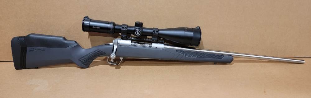 Savage 110 Storm 243 Win 22" Criterion Stainless Barrel Bushnell ENGAGE -img-0