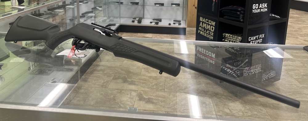 NEW CBC BRAZTECH ROSSI RS22M 22 WMR 10+1 21" BLACK GRAY -img-1