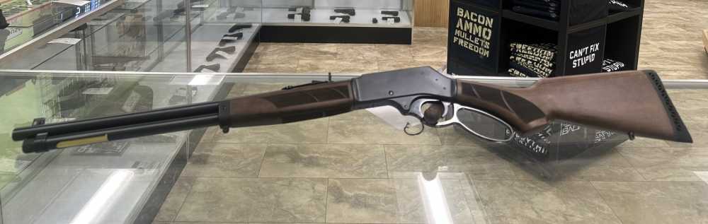 NEW HENRY H10 PROVIDER 45-70 GOVT 5+1 20" BLUED WALNUT H010PG-4570-img-3