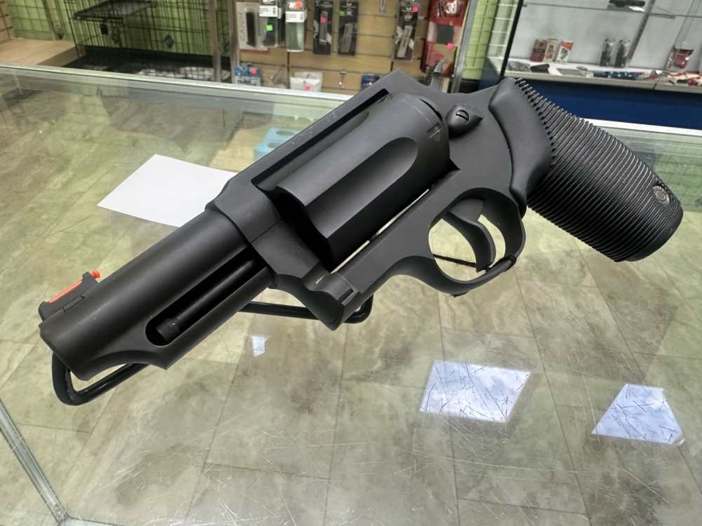 USED TAURUS JUDGE 410 45 LC 5 ROUND BLACK -img-4
