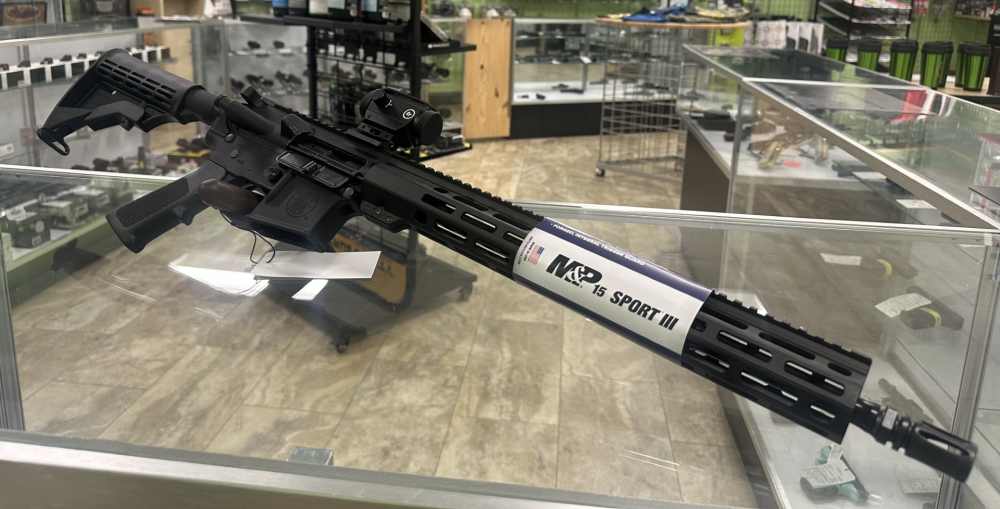 NEW SMITH & WESSON M&P15 SPORT III 223 556 16" RED DOT 30+1 BLACK 14207-img-1