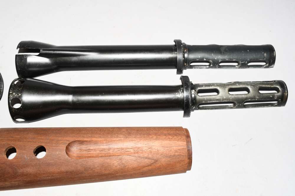 Armalite AR-10 Wood Handguards Buttstock Pistol Grip W Metal Liners READ-img-2