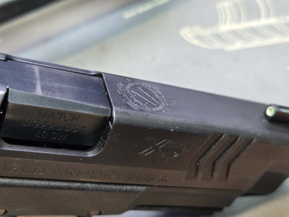 Springfield XDm-40 4.5 .40 S&W Semi-Auto Pistol LE Trade-In-img-9