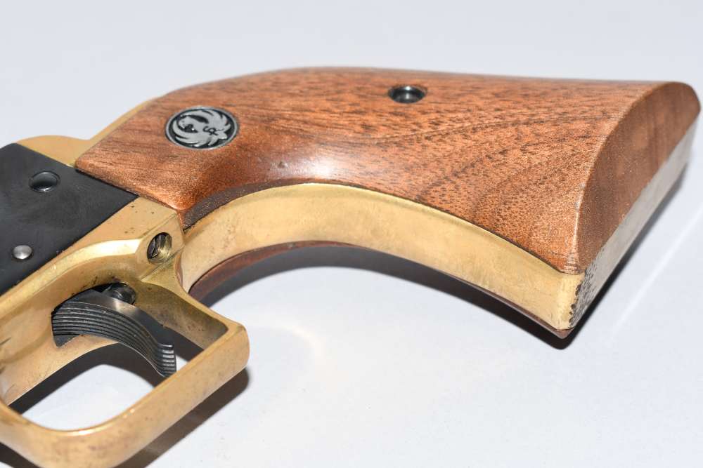 Brass Frame Ruger Old Army 45 Cal Black Powder Revolver W Factory Letter-img-16
