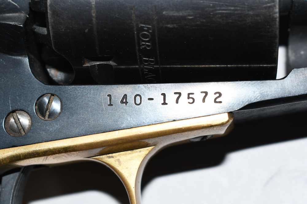 Brass Frame Ruger Old Army 45 Cal Black Powder Revolver W Factory Letter-img-22