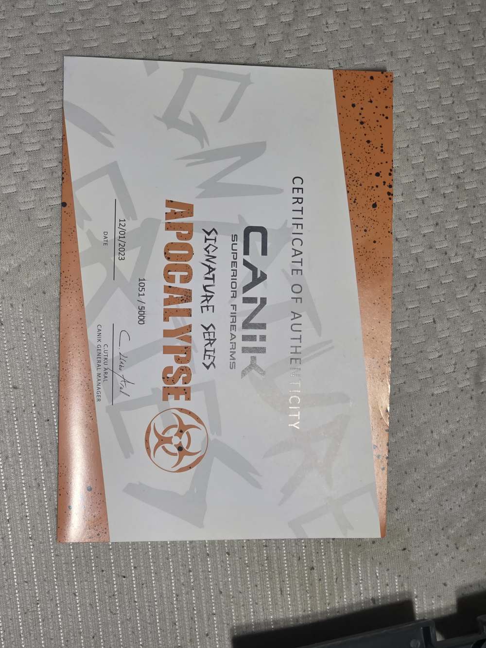 Canik METE SF Apocalypse Signature Series 9mm Limited Edition - 1051/5000-img-7