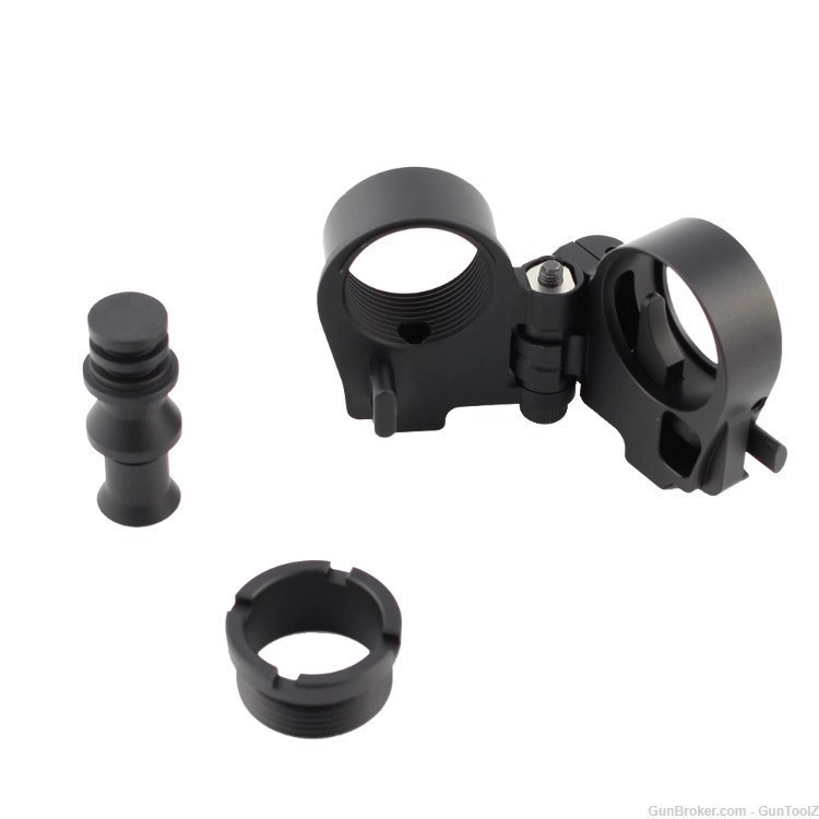 GTZ AR Folding Stock Adapter + QD swivel BEST PRICE ON GB! LOW$$$-img-1