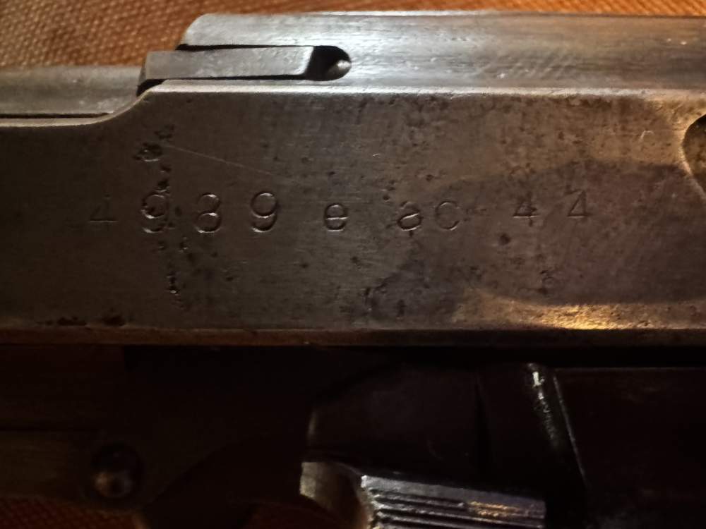 All-Matching Walther P.38 ac 44 – e Block (May 1944) –  Original Finish-img-7