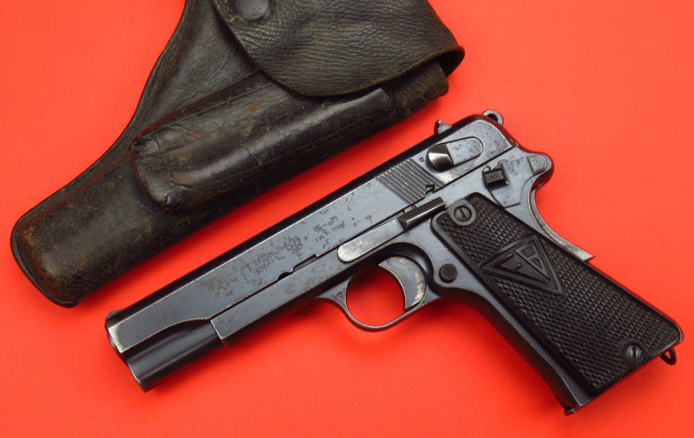 Desirable 1939 Pre WWII Polish Eagle VIS wz.35 Radom 9mm Luger P35 German -img-0