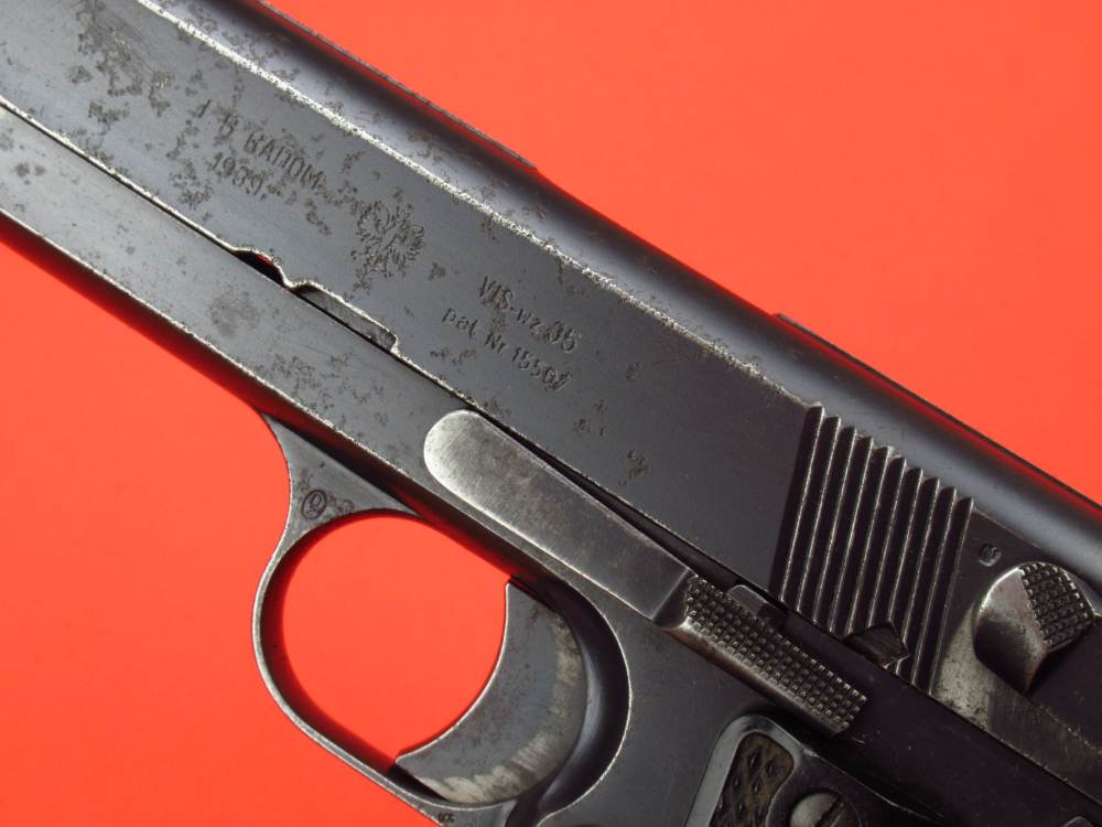 Desirable 1939 Pre WWII Polish Eagle VIS wz.35 Radom 9mm Luger P35 German -img-12