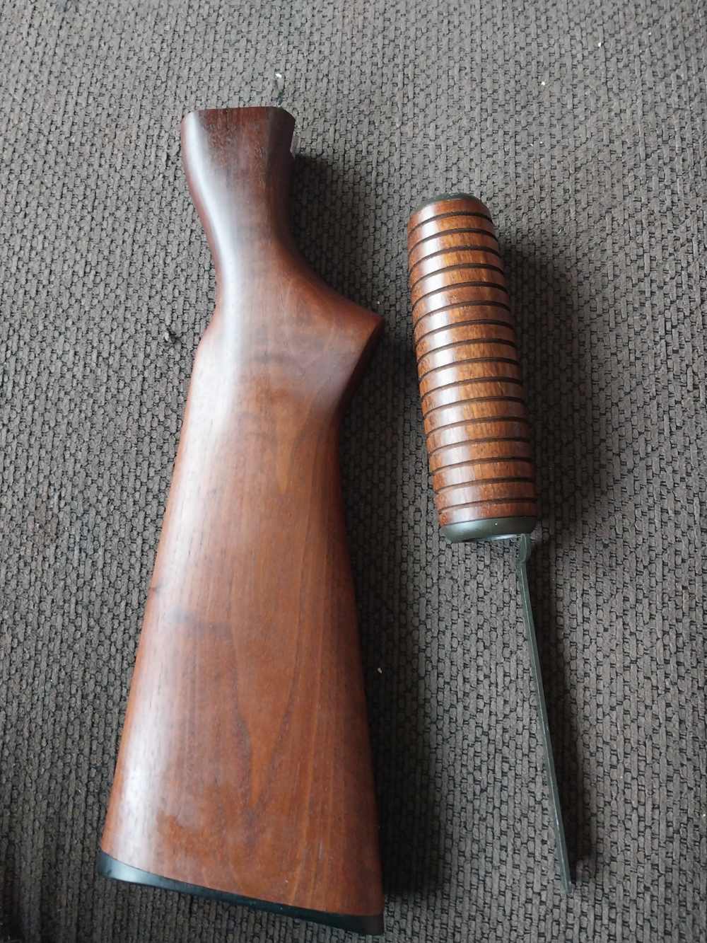 Ithaca 37 Deerslayer Police Special Stock Set 12 ga.-img-0