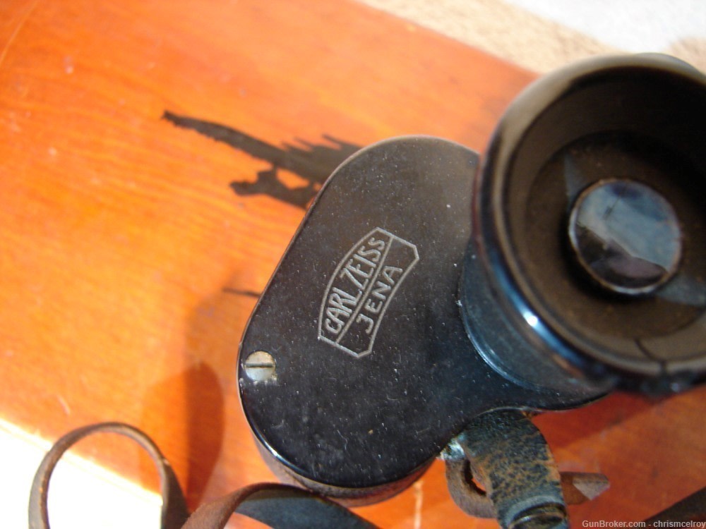 CARL ZEISS BINOCULARS MARKED SILVAMAR 6X30 NICE SHAPE OLD GOOD OPTICS-img-8