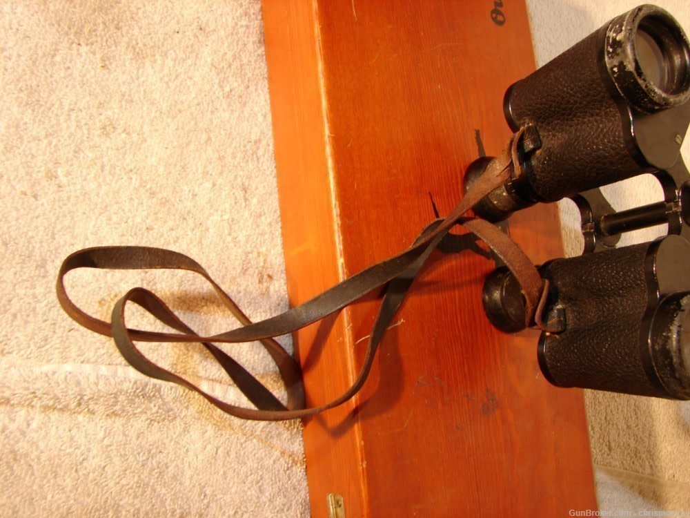 CARL ZEISS BINOCULARS MARKED SILVAMAR 6X30 NICE SHAPE OLD GOOD OPTICS-img-3