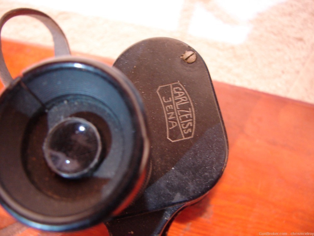 CARL ZEISS BINOCULARS MARKED SILVAMAR 6X30 NICE SHAPE OLD GOOD OPTICS-img-6