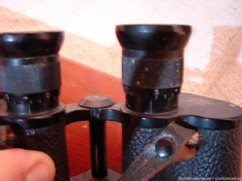 CARL ZEISS BINOCULARS MARKED SILVAMAR 6X30 NICE SHAPE OLD GOOD OPTICS-img-10
