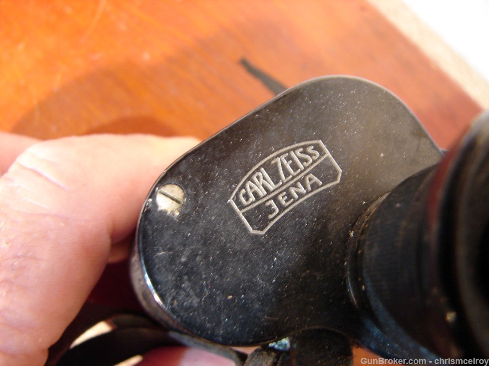 CARL ZEISS BINOCULARS MARKED SILVAMAR 6X30 NICE SHAPE OLD GOOD OPTICS-img-14