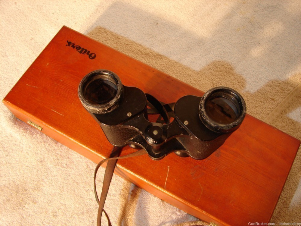 CARL ZEISS BINOCULARS MARKED SILVAMAR 6X30 NICE SHAPE OLD GOOD OPTICS-img-1