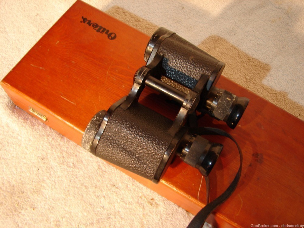 CARL ZEISS BINOCULARS MARKED SILVAMAR 6X30 NICE SHAPE OLD GOOD OPTICS-img-0