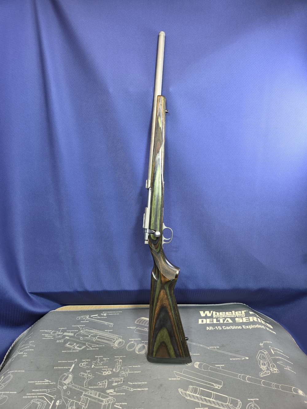 Ruger 77/17 17 Hornet Bolt Action Rifle w/ Box and Matching Rings-img-0
