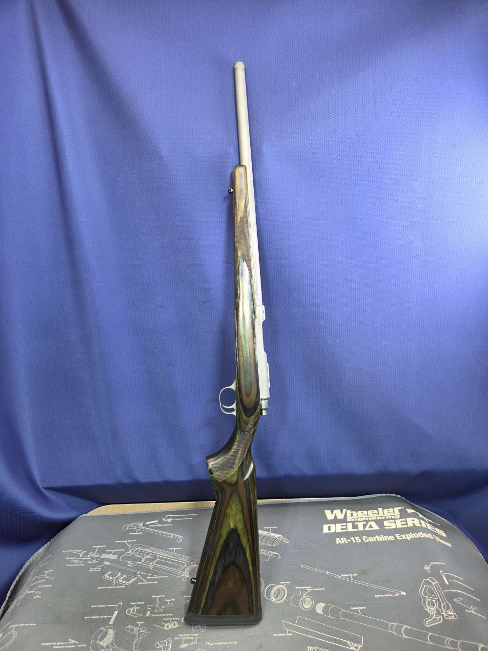 Ruger 77/17 17 Hornet Bolt Action Rifle w/ Box and Matching Rings-img-8