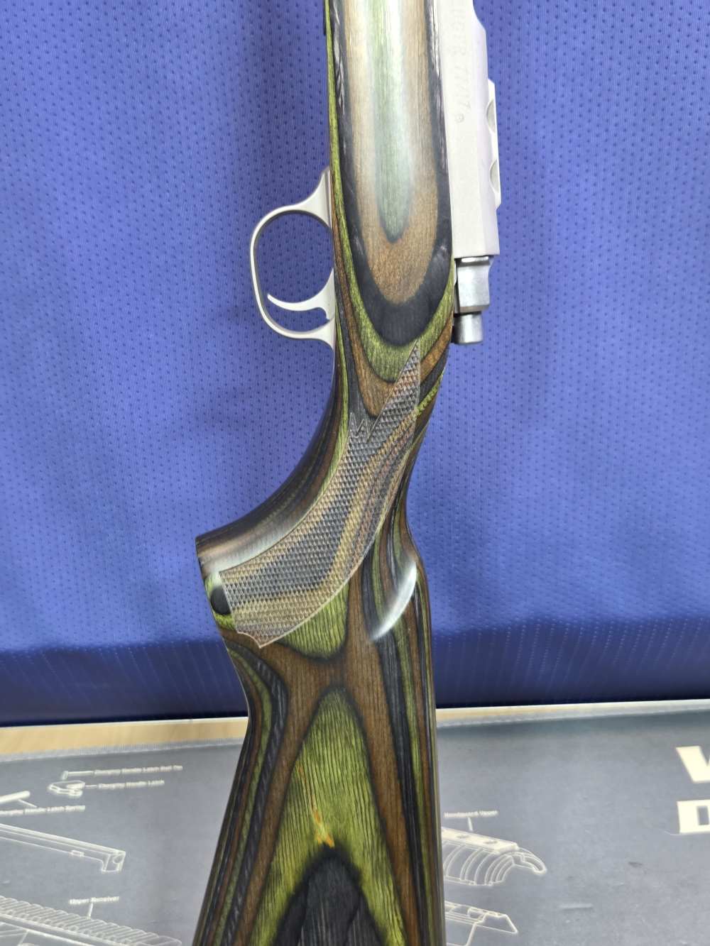 Ruger 77/17 17 Hornet Bolt Action Rifle w/ Box and Matching Rings-img-10