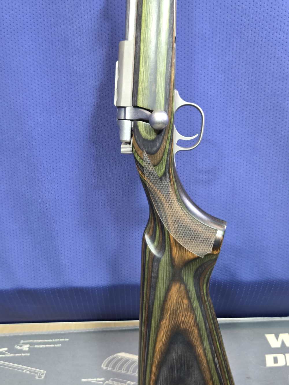 Ruger 77/17 17 Hornet Bolt Action Rifle w/ Box and Matching Rings-img-2