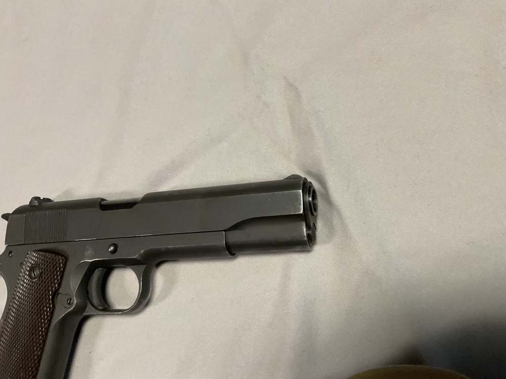 Remington Rand  1911 “US Government “  WW2  W/ 5 Magazine -img-6