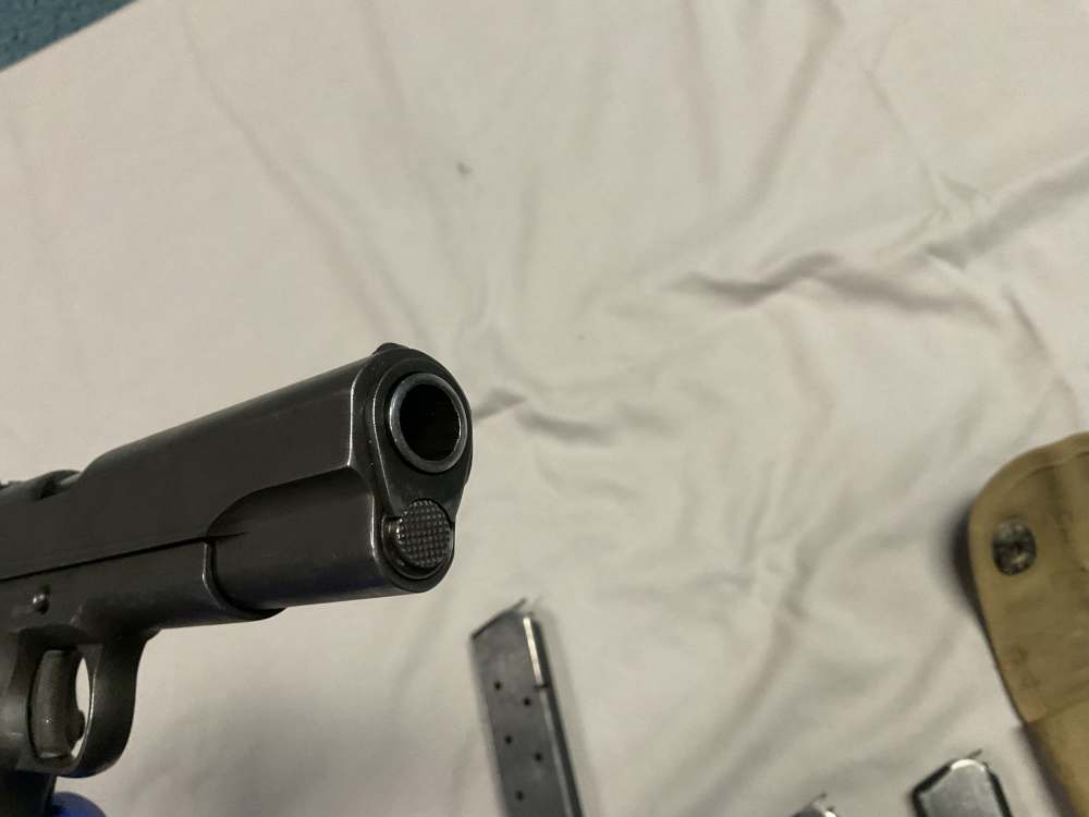 Remington Rand  1911 “US Government “  WW2  W/ 5 Magazine -img-14