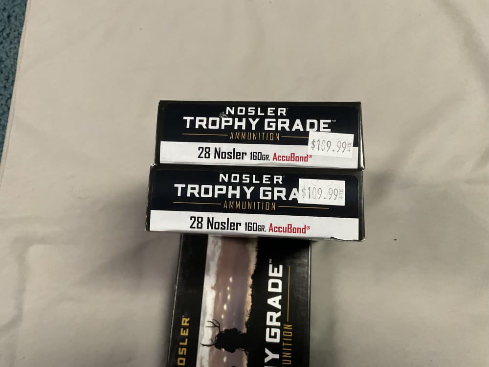 Fierce Fury 28 Nosler bolt action w/ 3 boxes of Nosler trophey grade ammo-img-17