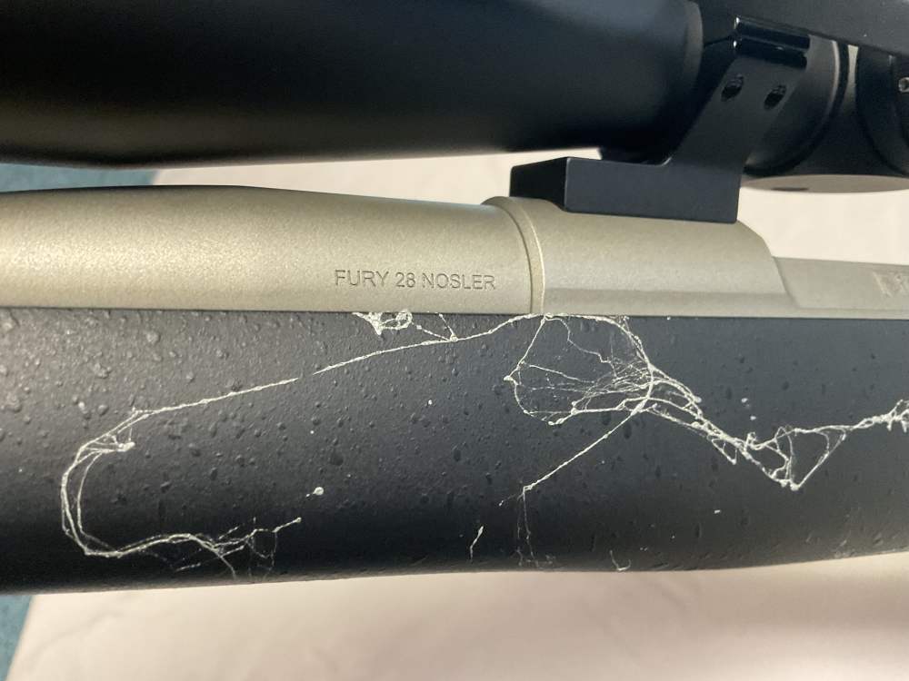 Fierce Fury 28 Nosler bolt action w/ 3 boxes of Nosler trophey grade ammo-img-13
