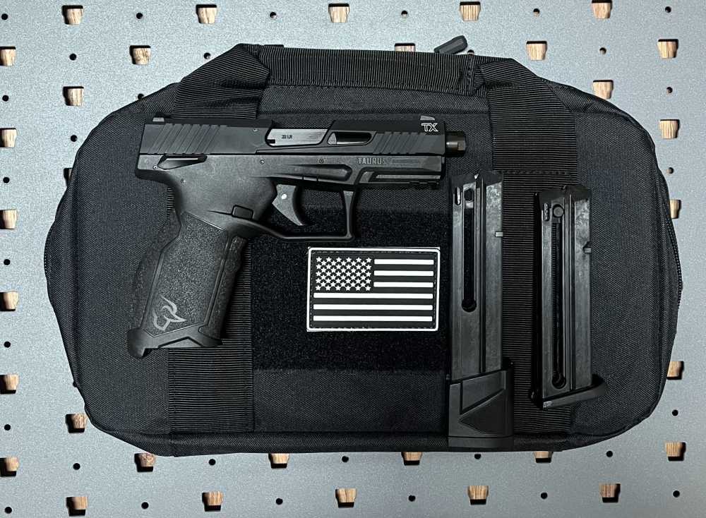 Taurus TX22 w/ Forced Reset Trigger FRT, Threaded Barrel, and Bag Bundle-img-0