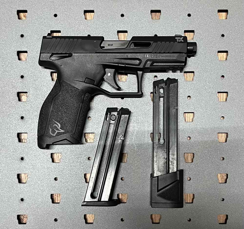 Taurus TX22 w/ Forced Reset Trigger FRT, Threaded Barrel, and Bag Bundle-img-2