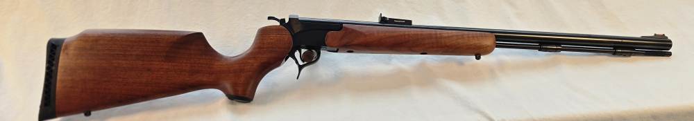Thompson Center Encore .50 Cal Muzzleloader Good Condition 26.5” Wood Stock-img-0
